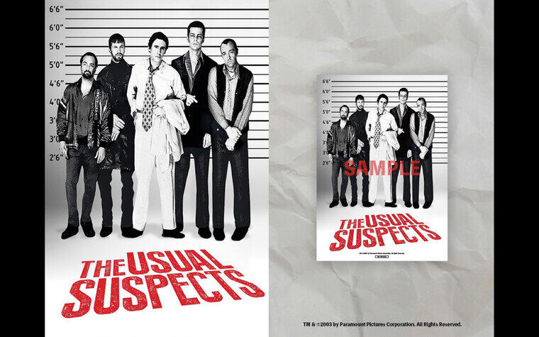 3/6(金)～【Filmarks 90's】『ユージュアル・サスペクツ』入場者プレゼントのお知らせ